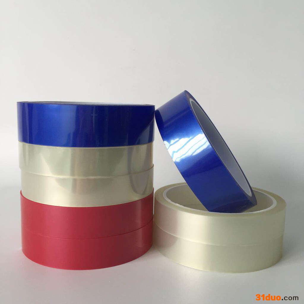 皮革接驳胶带 耐高温红色PET胶带 绝缘耐高温230度 高粘性 不残胶