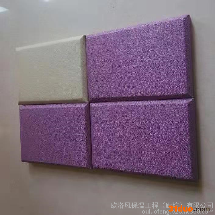 欧洛风 墙面装饰软包吸音板 皮革防撞吸音板 软包吸音板  厂家生产