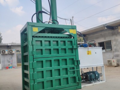 皮革棉纱打包机 废纸壳压包机图片 尼龙袋压捆机