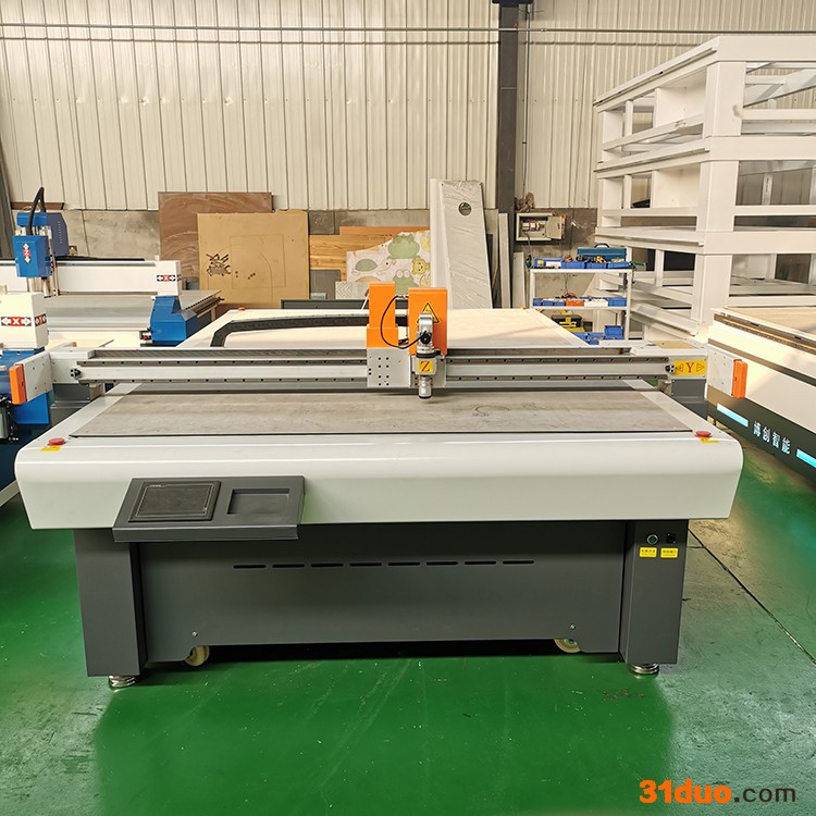 松亚机械 1625振动刀切割机 汽车脚垫振动刀切割机 皮革切割机