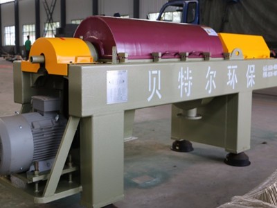 供应皮革污水处理设备 LW卧螺离心机 脱水率高 分离效果好山东老品牌【贝特尔】