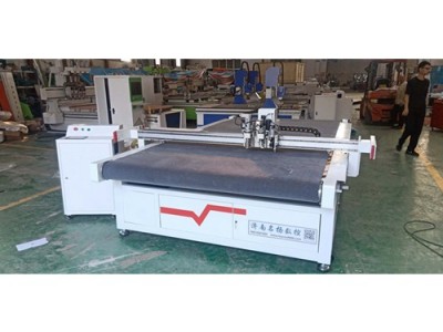 名扬 厂家定制 自动送料振动刀切割机 皮革，真皮座椅，布料