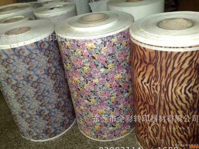 皮革压花烫画柯式烫画纸 热转印花纸