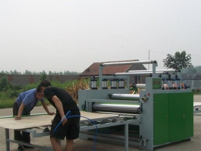 专业定做  木皮板材贴面机 皮革无纺布贴面机 售后无忧