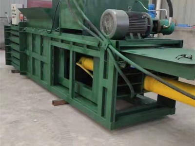 废旧皮革打包机 全自动液压卧式打包机厂家 废纸打包机设备