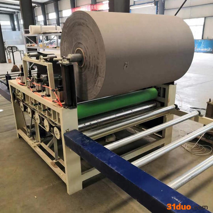 木板水性胶贴纸机 益锦厂家出售密度大板贴面机 亚克力板平贴机 板材皮革贴膜机