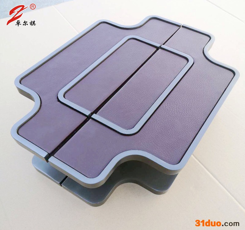 厂家定制实木大门豪华铝皮革拉手玻璃大门推拉门仿古式豪华把手