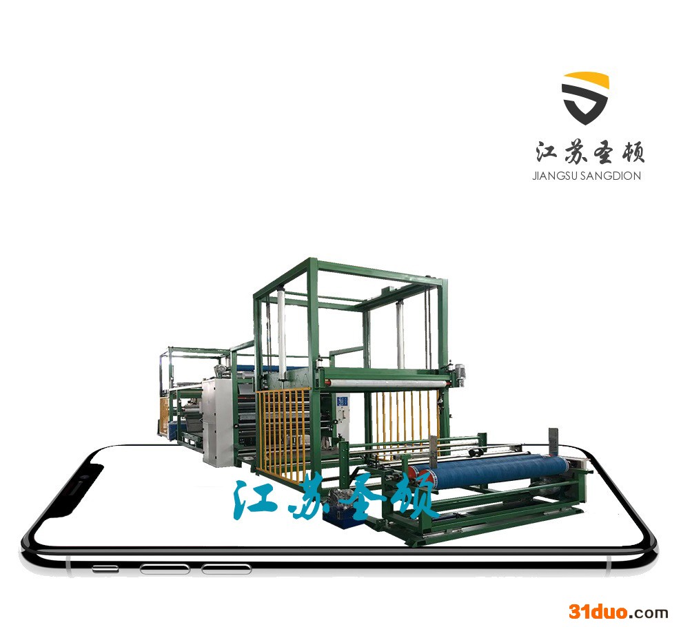 火焰复合机 SD-2003A大型火焰复合机 皮革复合机 海绵复合机-江苏圣顿机械