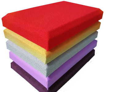 中音2.5cm吸声软包25mm电影院阻燃吸音板5cmA级防火布艺皮革软包吸音板厂家定制