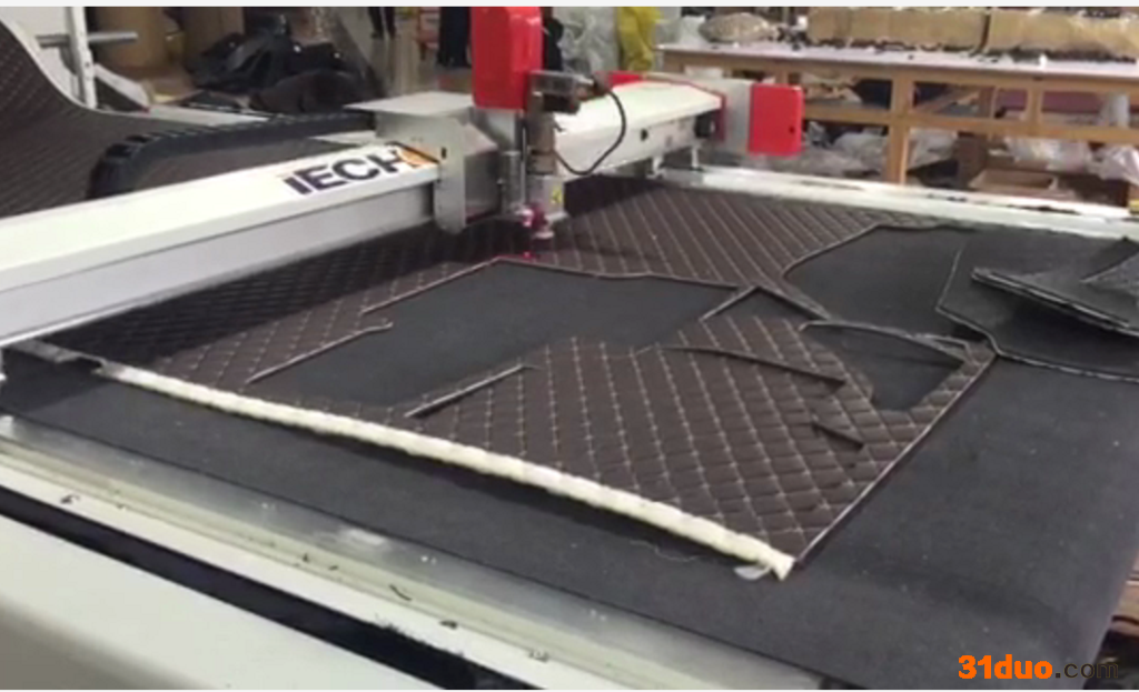 爱科服装布料多层裁床切割机全自动多层裁剪机皮革布料多层电脑裁床