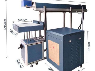 初刻智能CK-CO2-30W Co2激光打标机 二氧化碳激光打标机 非金属激光打标机 皮革木头激光刻字机 激光喷码机