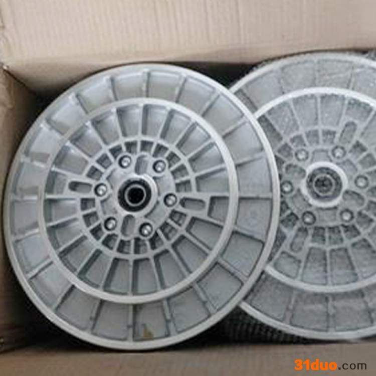 亿安金属 供应纺织机铝盘头 翻砂铸件厂家 铸铝圆盘机械配件 铸铝平板铝盘头 纺织机铸铝配件