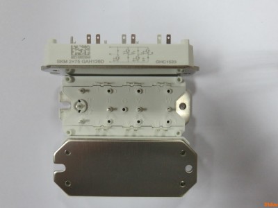 功率纺织机IGBT模块SKM2X75GAH126D全新原装可直拍
