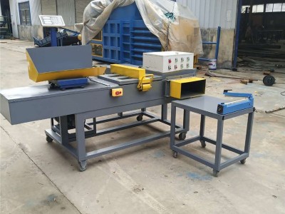 服装打包套袋机 纺织品碎料压块机 锦佳机械