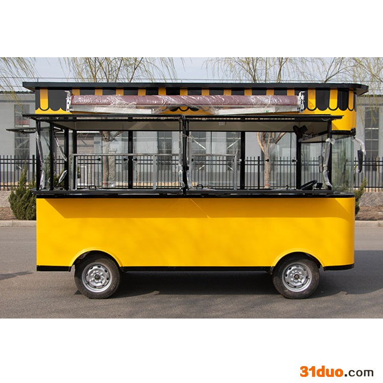 酷动潮铺面馆车  服饰车