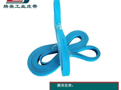双面蓝片基带|纺织锭带-龙带|-腾英工业皮带厂家