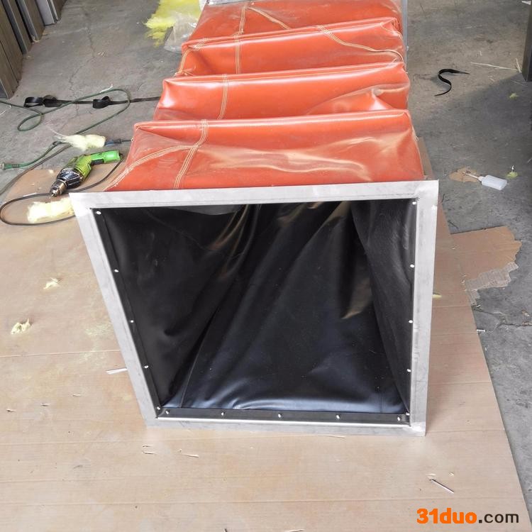 沧一CYMA定做 纺织机械设备耐温除尘软管、阻燃伸缩风管、振动筛耐磨伸缩软管