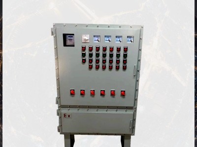 贵州纺织厂用新合BSG防爆配电柜，铝合金厂房用防爆配电柜