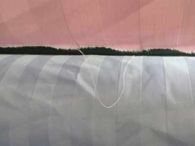 皓森纺织 缎条 纯棉白布 涤棉白布  厂家批发