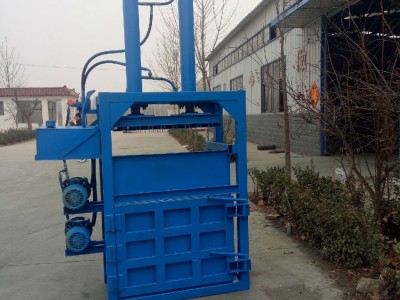 科博 纺织品棉毛打包机 棉麻压块挤包机 纸板纸箱压块机