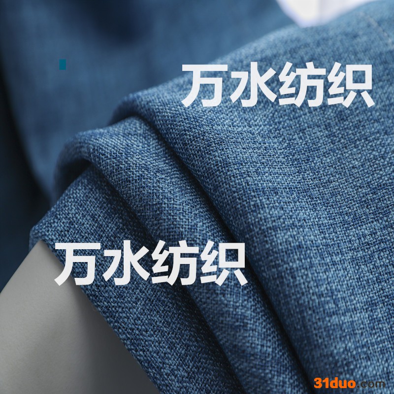 万水纺织 平板亚麻花捻麻  遮光布  亚麻窗帘布