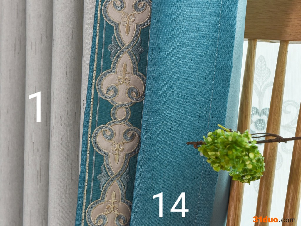 万水纺织 流星麻 遮光布 工程布 窗帘