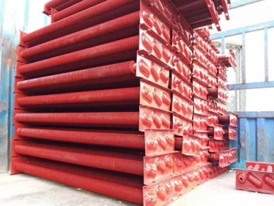 翅片管式散热器 纺织印染机械干燥设备换热器 不锈钢散热器可定制  工业钢铝复合蒸汽散热器散热片 翅片管式换热器