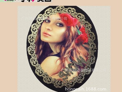 夏津临清广州中大鸿彩韩国烫画厂家当天出货服装服饰烫图 环保烫钻 时尚T恤烫画 烫画现货