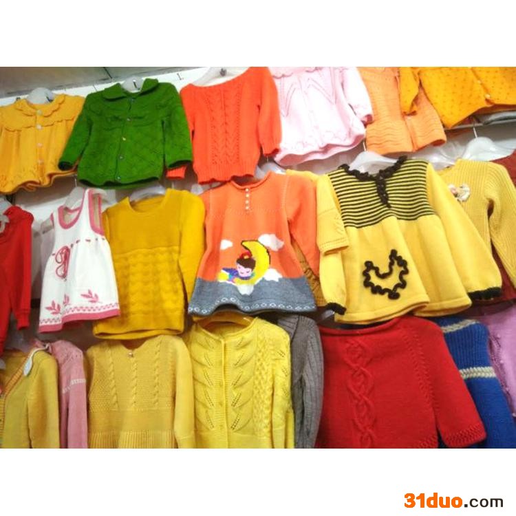 蔡红服饰多款式儿童毛衣毛衣手工定做厂家