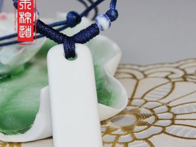 木棉道.新品服饰配件 手工编制项链 精美陶瓷 女士挂脖 批发