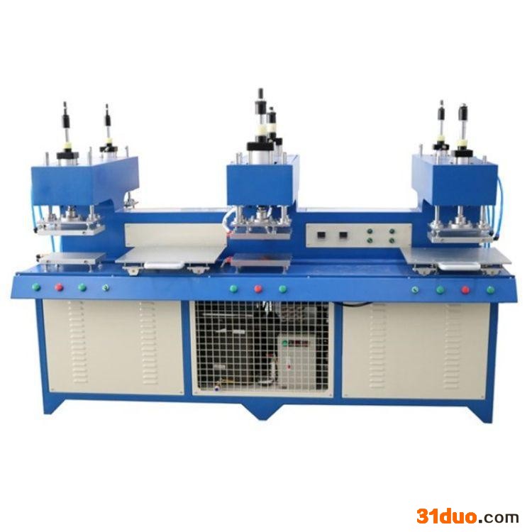 服饰商标设备 气动式硅胶压花设备 硅胶商标成型机