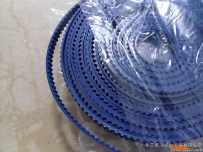 供应10TT5荧黄牙带  墨绿聚氨酯同步带 纺织机械皮带