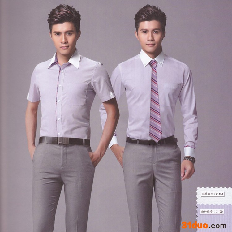 派登服饰 酒吧工作服 工作服商务衬衫订购