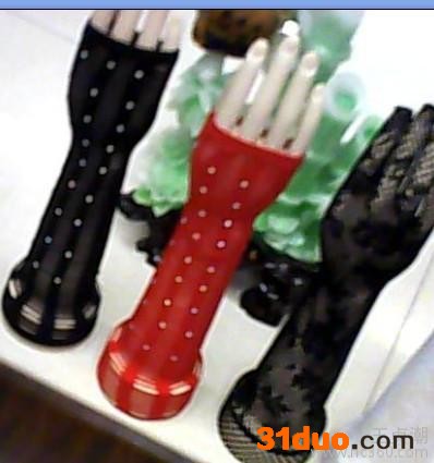 供应工艺服饰手套工艺网钻防晒紫线手套