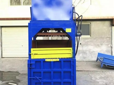 纺织松散物压块机  HC-DBJ废品物料液压打包机  立式吨位打包机