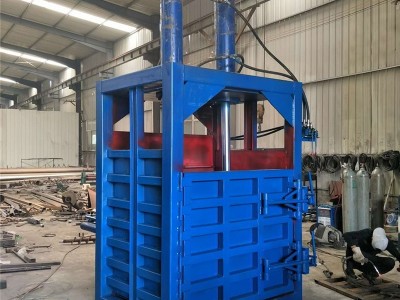 液压棉花立式打包机 纺织品打包机  废旧金属打包机