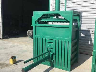 纺织业边角料打包机 玩具下角料打包机 松散物料压缩液压打包机