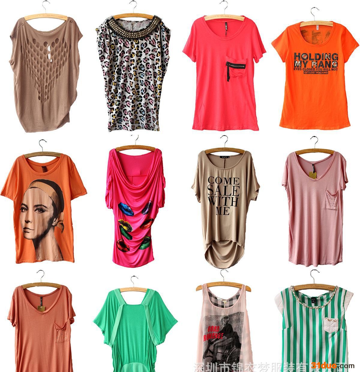 广东深圳服饰 低价日韩杂款混批 外贸打包女装 10元 地摊货源