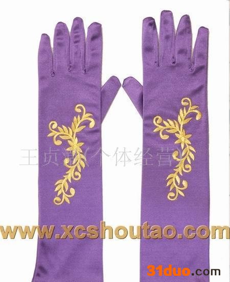 王贞潮服饰工艺婚礼舞会防护劳保手套