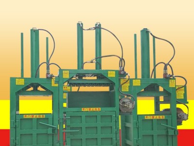 废品压包机 易拉罐捆扎打块机 立式废旧棉纺织品打包机厂家