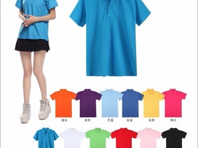 广告衫批发河南乔森广告文化衫 厂家品质服饰 圆领翻领纯棉广告衫定制文化衫定做批发班服定制设计