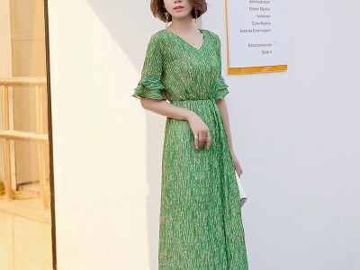 泓发服饰THISHAIR供应**连衣裙HF17026连衣裙厂家连衣裙 批发价格