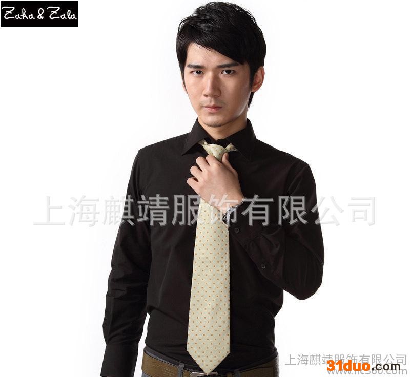 企业制服专业订做  上海麒靖服饰量身定做男士衬衫