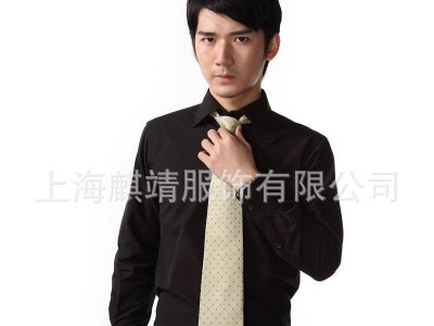 企业制服专业订做  上海麒靖服饰量身定做男士衬衫