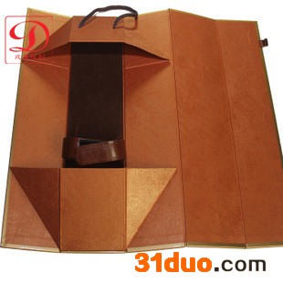 深圳定制gueqi样品盒 创意服饰包装盒翻盖纸盒 精美夹克礼品盒