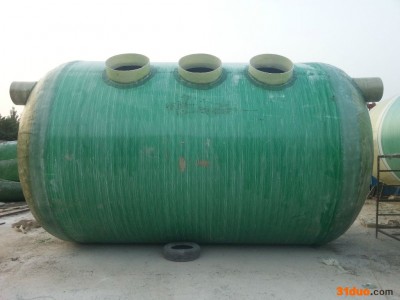 福州 纺织厂订购高强度无渗漏玻璃化粪池 玻璃钢家用化粪池 **价廉