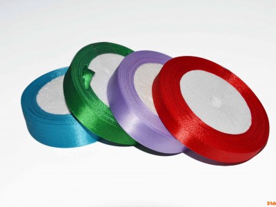 【东三信丝带】定制礼品盒装饰丝带-饰品彩色缎带服饰涤纶丝带厂家定制