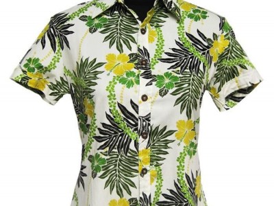 供应酷哲绿菠萝旅游休闲服饰 海边沙滩装