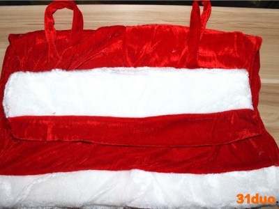 金丝绒吊带成人女裙 圣诞节舞台表演服装 圣诞老人服装服饰SD