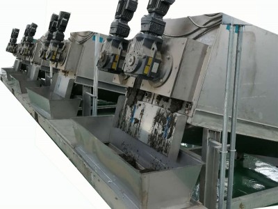 叠螺式污泥脱水机 纺织印染污水压滤机 叠螺机**